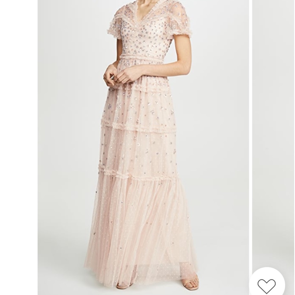 Needle & Thread Ruffle Glimmer Gown